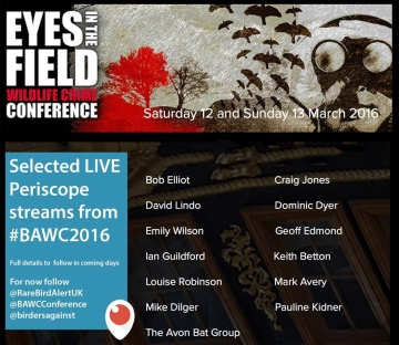 March 2016 - BAWC - Wildlife Crime Conference March 2016 