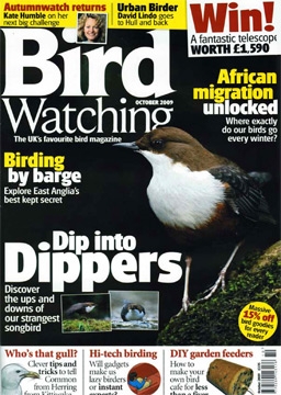 October 2009 - Dipper of the Dales article 